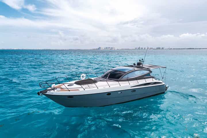 All Inclusive Cancun: 9hrs Coast & Fun 50' Cranchi Mediterranee
