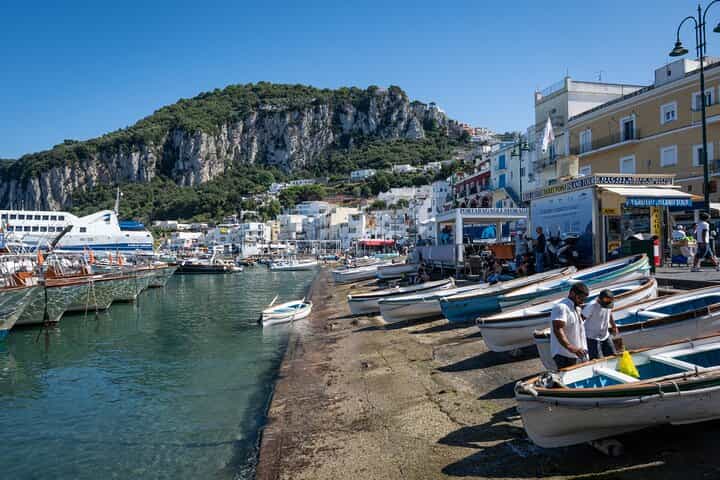 Capri & Blue Grotto: Full-Day Tour with Guided Island Exploration