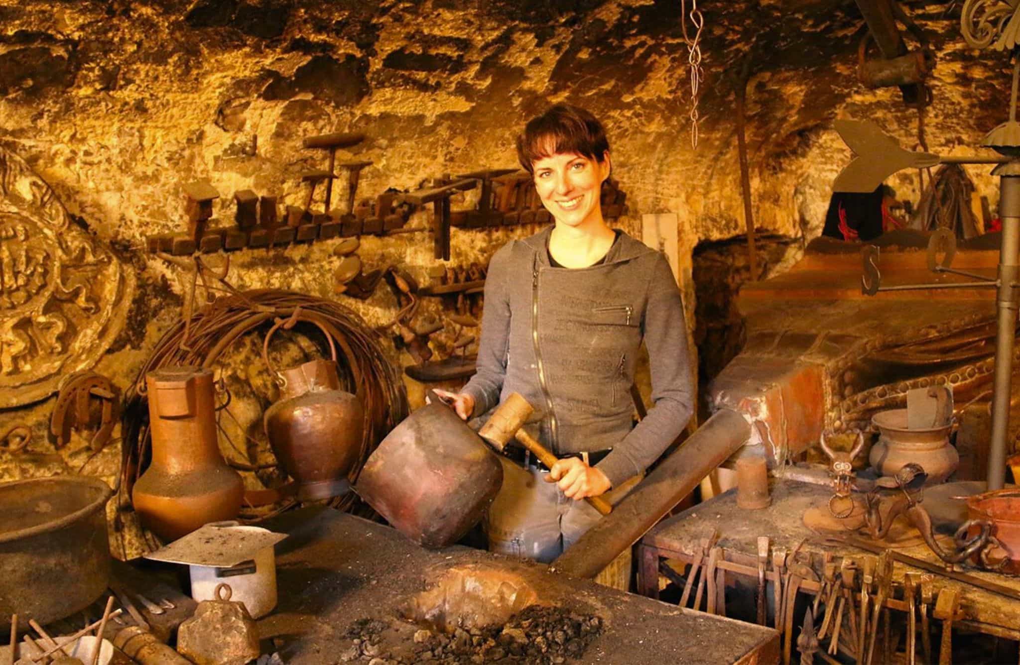 Metalworking Workshop Visit in Siena