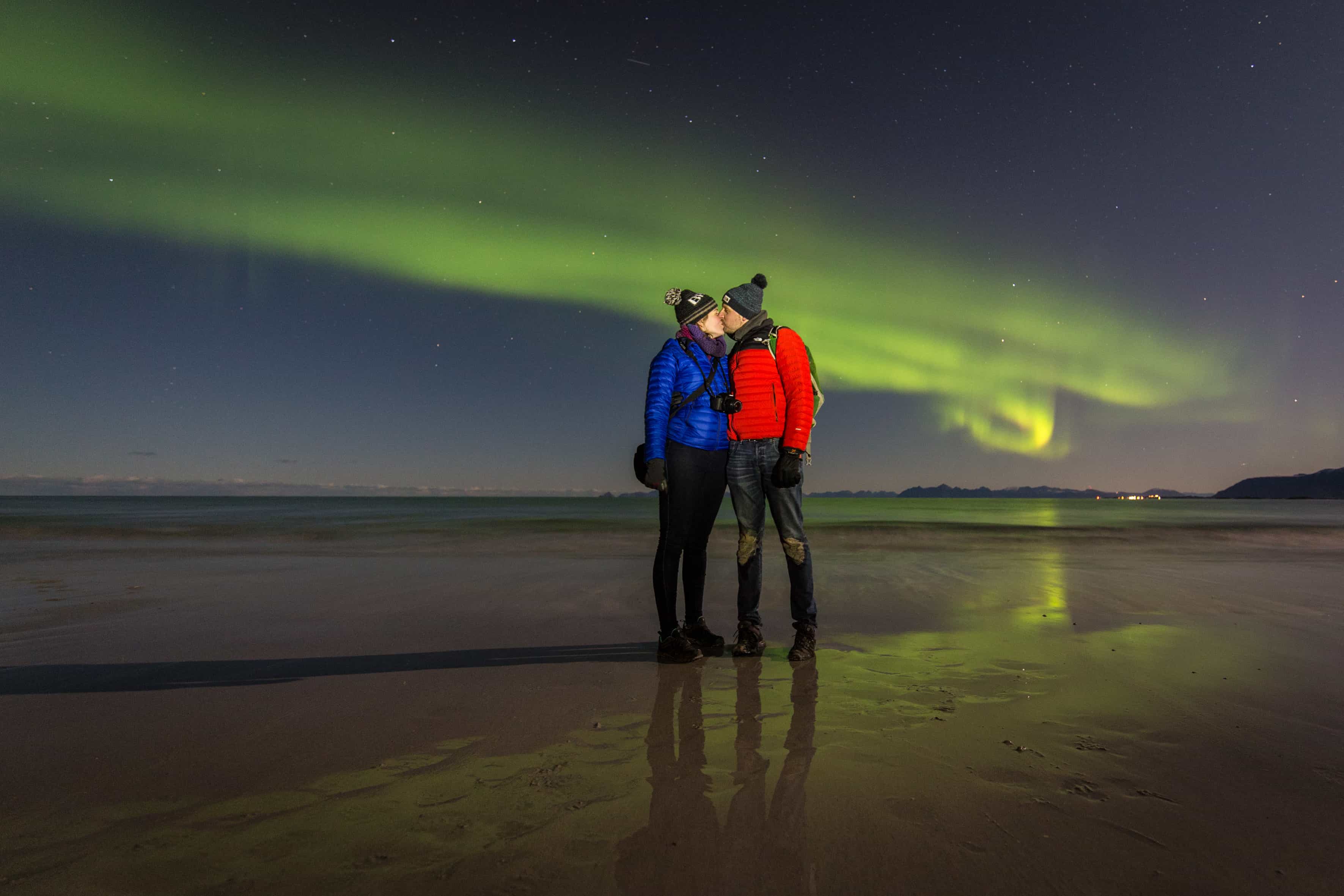 Aurora Capture with Photographer