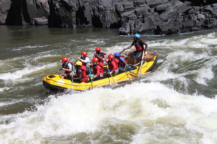 Zambezi Whitewater Rafting White Rhino Walking Safari Combo Tour