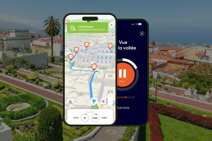 La Orotava 1-hour audio guided walking tour and 16 audio commentaries