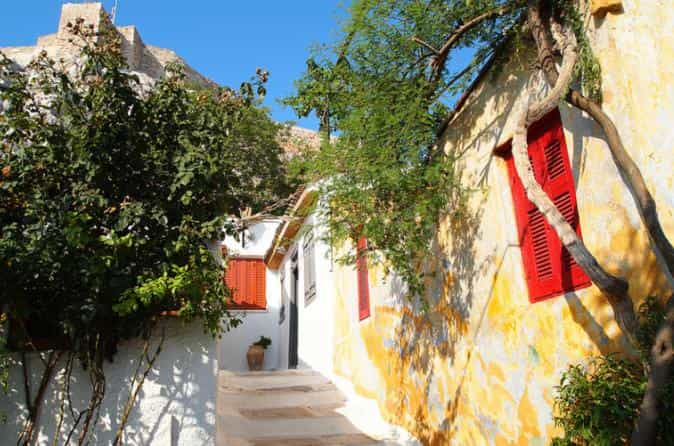 Acropolis monuments, Parthenon and Plaka, Monastiraki walking tour 