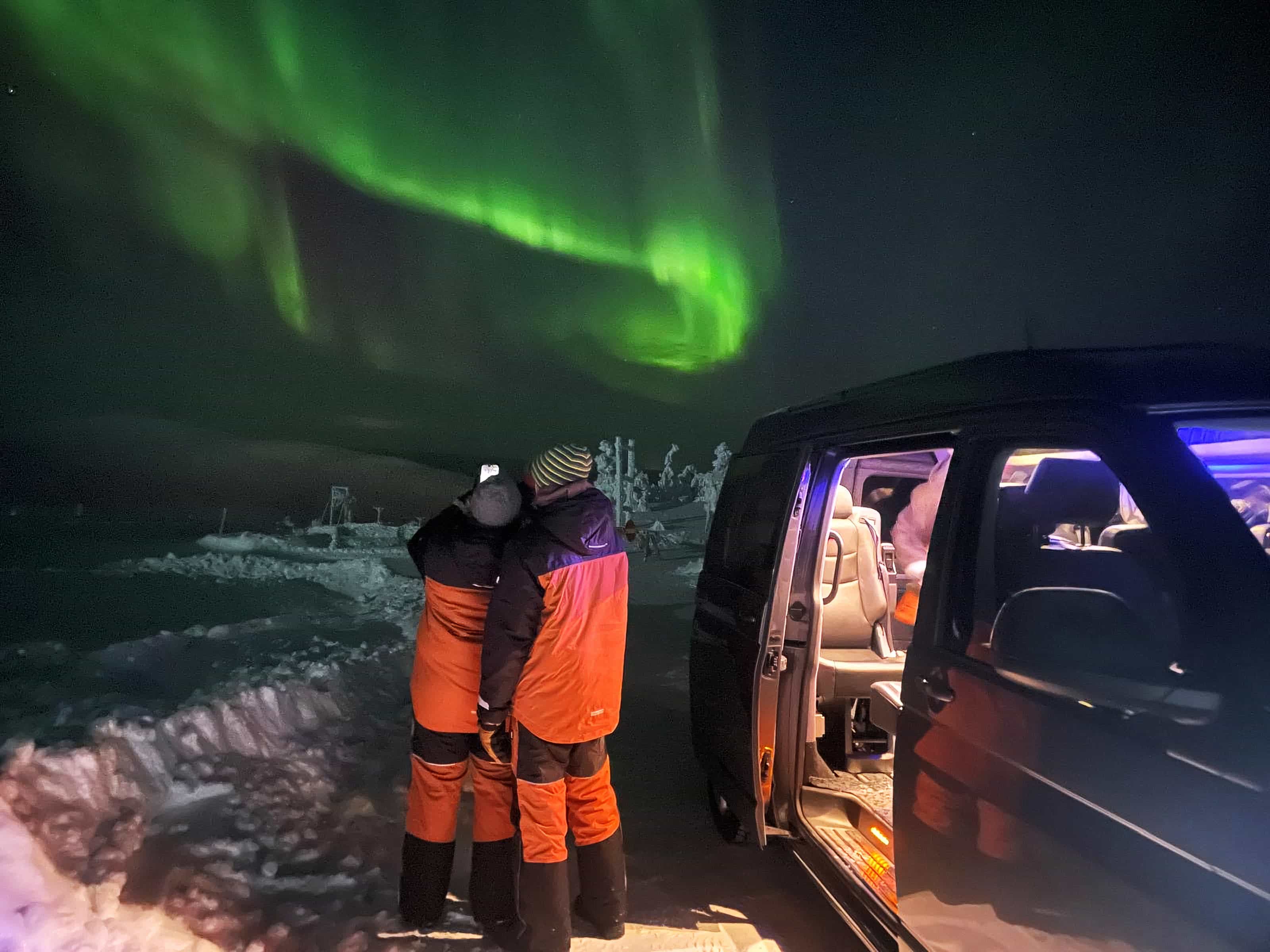 Northern Lights Tour by car