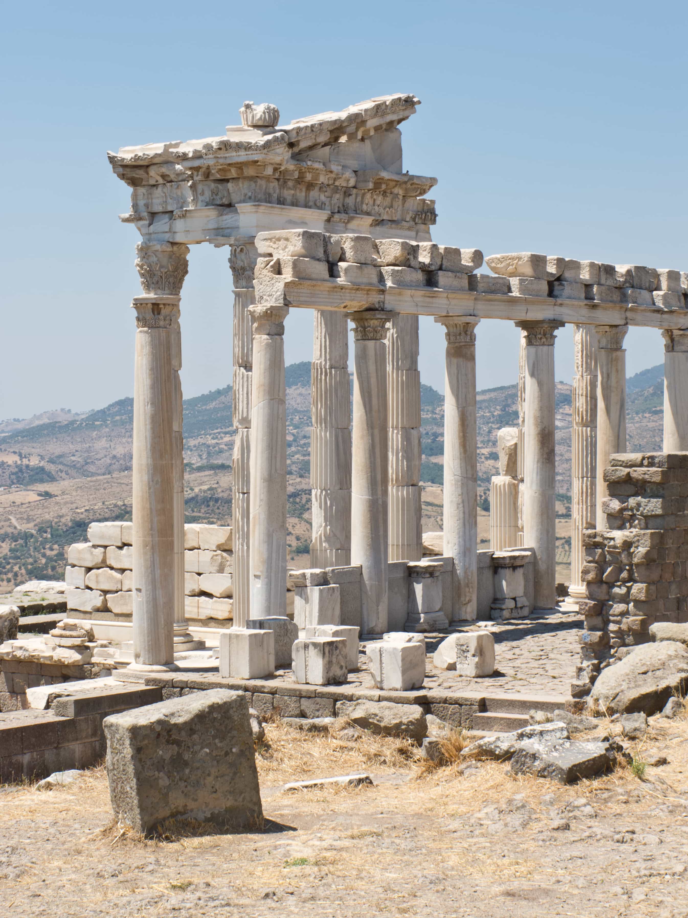 Seven Church of Revelation from Pamukkale Airport