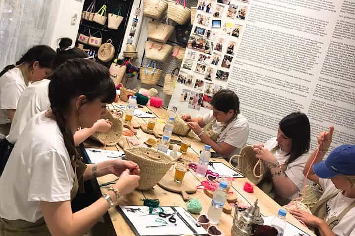 Marrakech: Embroidery & Arabic Calligraphy Workshop with Tea