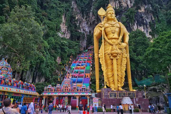 Kuala Lumpur Suburbs Batu Caves Half-Day Tour (SIC/Shared Tour)