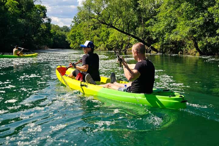 Kayaking on Zeta river near Podgorica - Self Guided Tour. 