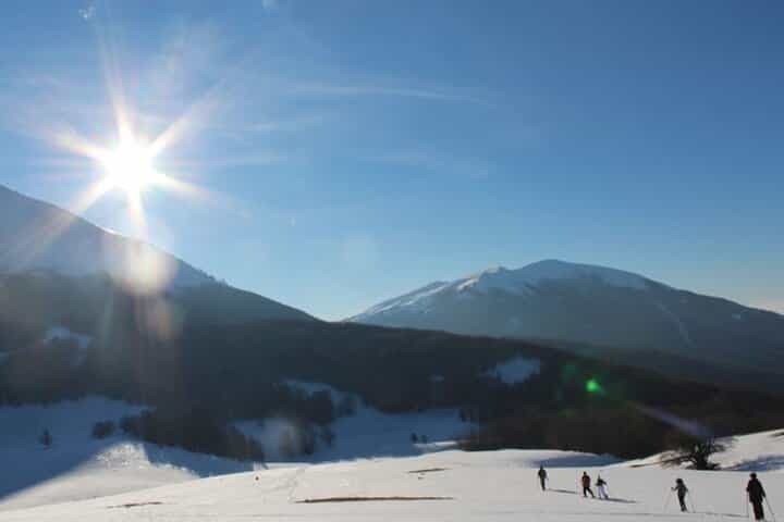 Snowshoeing in the Pollino National Park