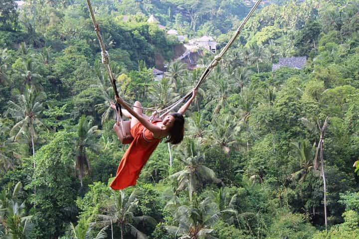  All-Inclusive Ubud Tour: Swing, Waterfall, Temple & Rice Terrace