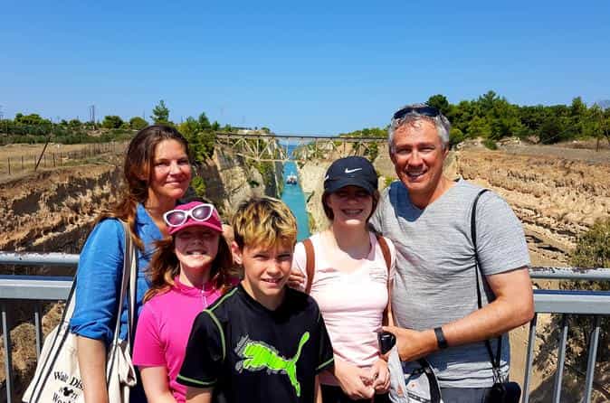 Private Tour of Isthmus Canal, Ancient Corinth & Mycenae From Athens