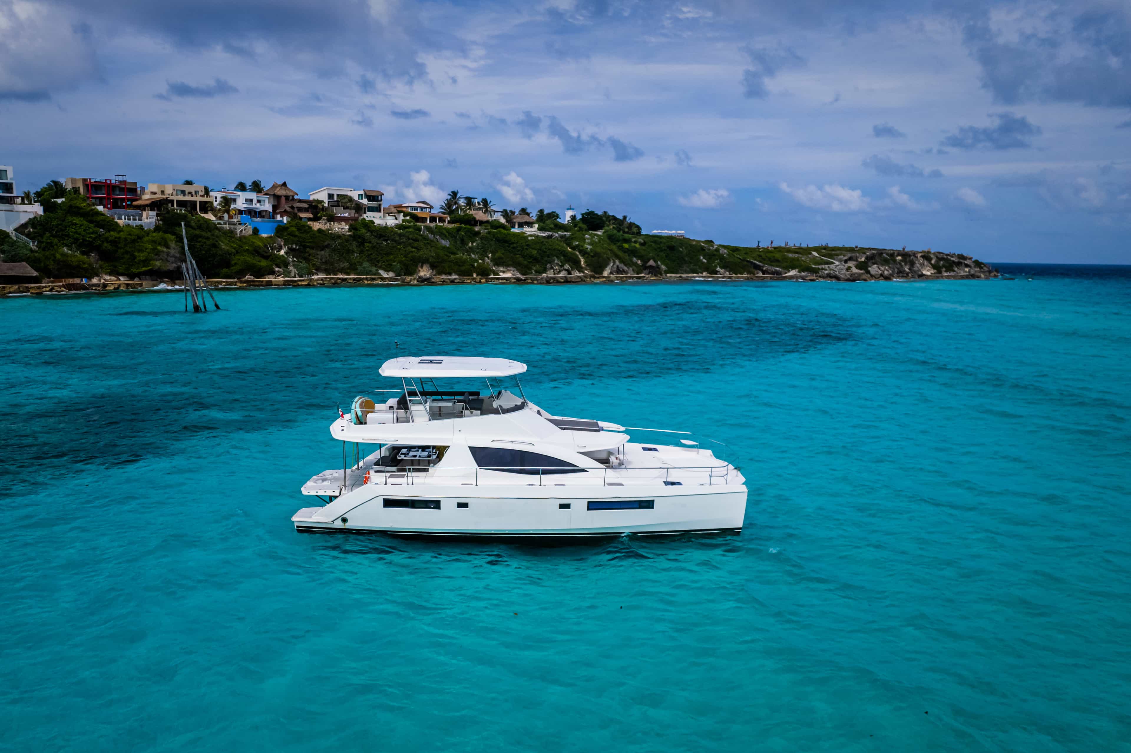 Tulum 9-Hour Luxury Catamaran – All-Inclusive 51’ Leopard