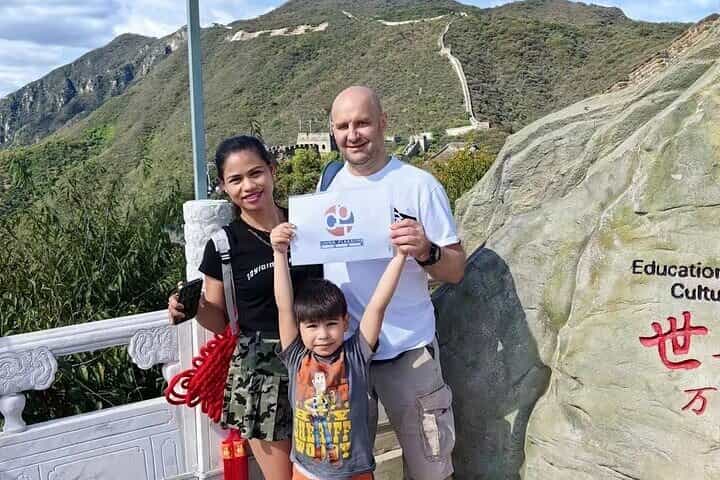 Mutianyu Great Wall Private Day Trip by English speaking driver.