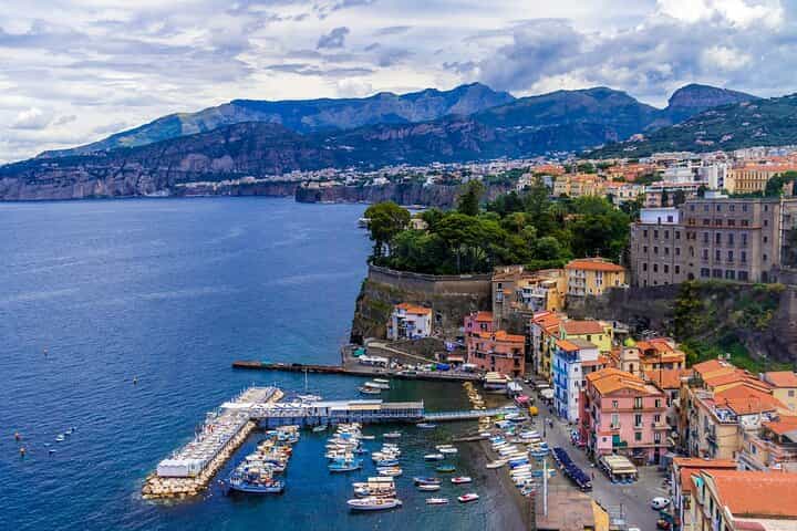  Sorrento and Pompeii Full Day Small Group from Salerno 