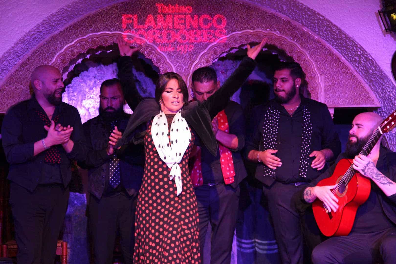Flamenco Show with drink or tapas or dinner option at Tablao Cordobes in La Rambla Barcelona