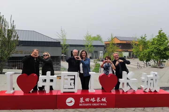Mutianyu Great Wall Private Day Tour with Car, Guide, ticket.
