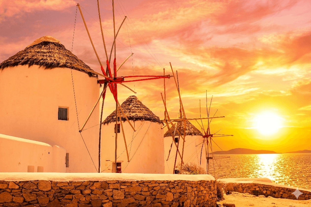 Golden Hour Mykonos: The Sunset Walking Experience