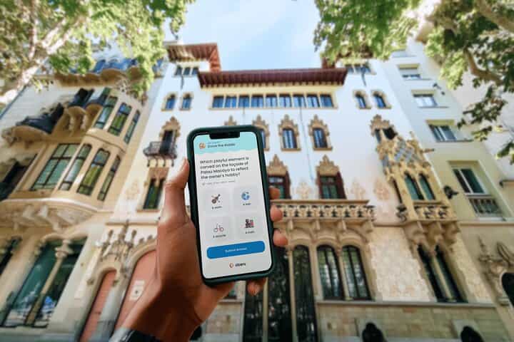 Barcelona self-guided Modernist walking tour with audio & quizzes