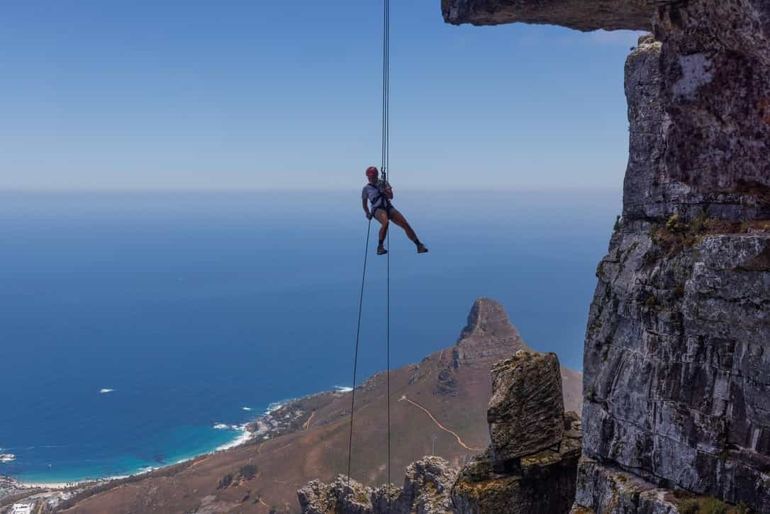 Full-Day Rock Climbing on Table Mountain