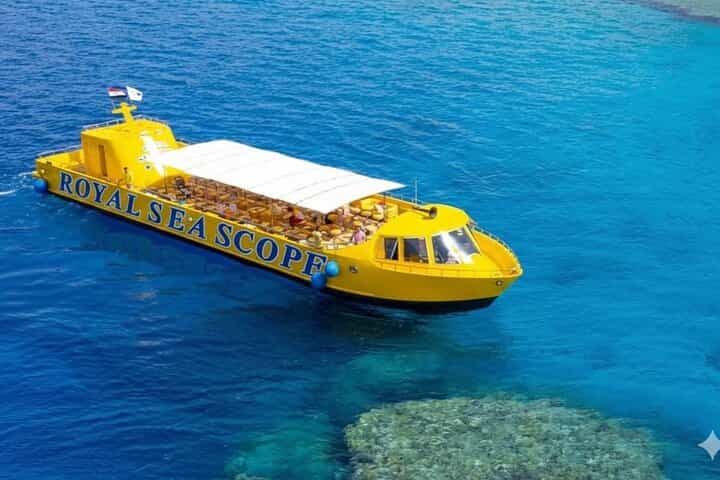Semi Submarine , Snorkeling & Parasailing Adventure – Hurghada