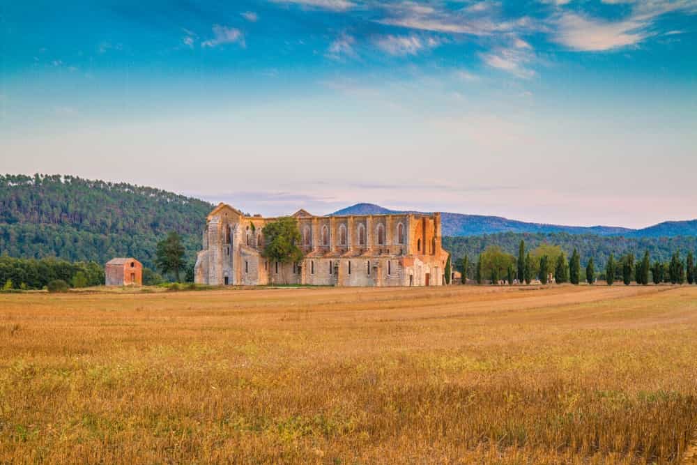 Discovering Tuscany's hidden treasures: San Gimignano, Volterra and San Galgano mysterious Abbey day trip from Florence