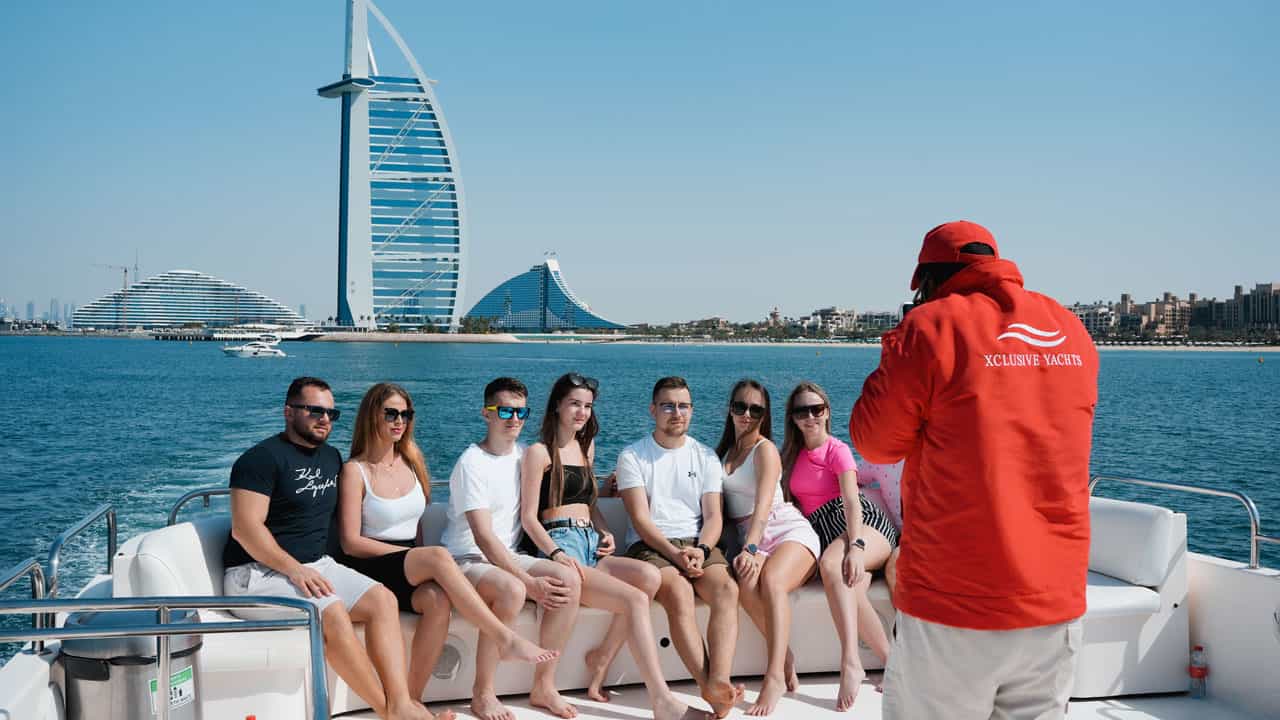 Dubai : Luxury Shared Yacht Sailing Experience 