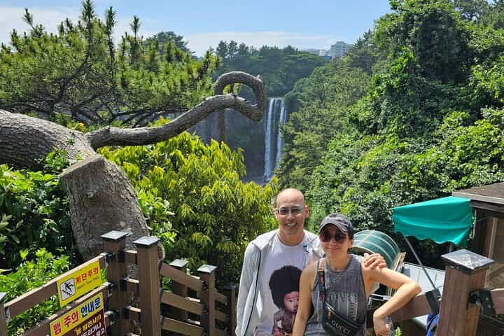 Round Trip Transportation Service to Jeongbang Waterfalls