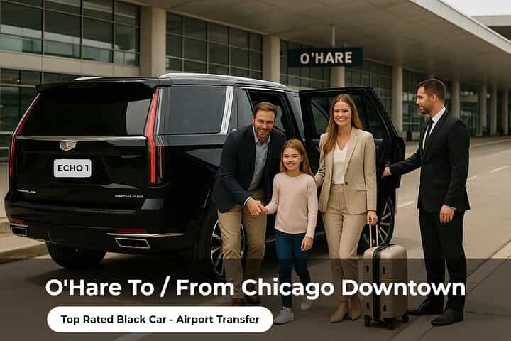O'Hare Airport Transfer to Chicago with Inside Meet - Luxury SUV