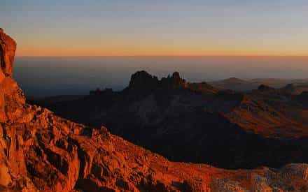 Mt Kenya Trekking Tour Safari Expedition Kenya