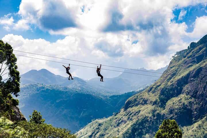 Zip Lining Experience in Ella