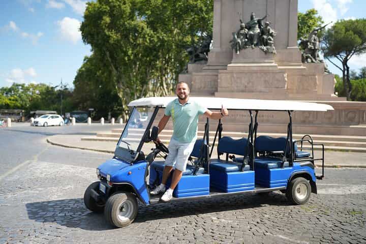 Rome Golf Cart Tour Journey in Eternal City
