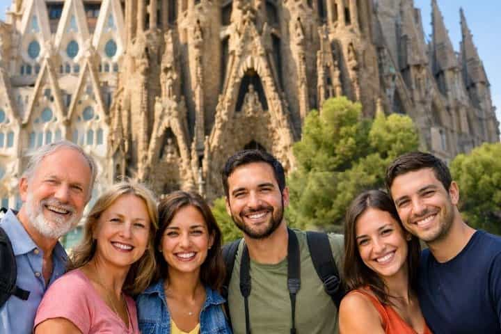 Best of Barcelona & Montserrat: semi-private tour with pickup 