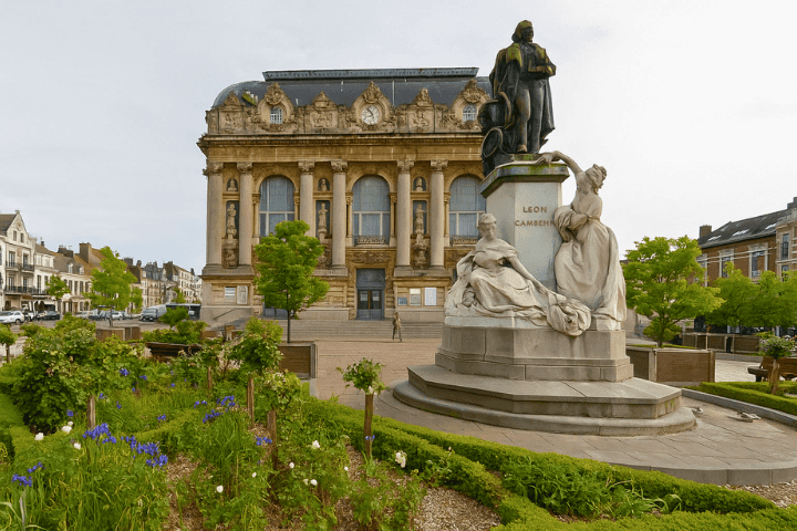 Calais City Self Guided Walking Tour with an APP