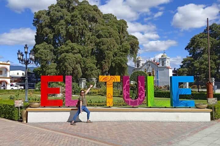 Cycle to the biggest tree in the world in Santa María del Tule