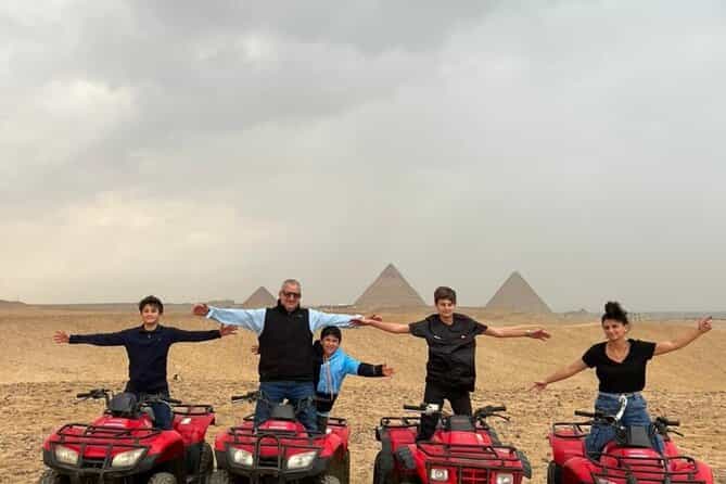 Cairo Private ATV Bike Tour at the Pyramids