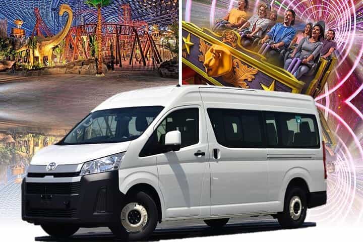 Sharing Transfers from Dubai Hotels to IMG Worlds of Adventures