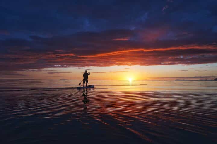 PRIVATE: Reykjavik Sunset & Paddle Board Tour - with photos