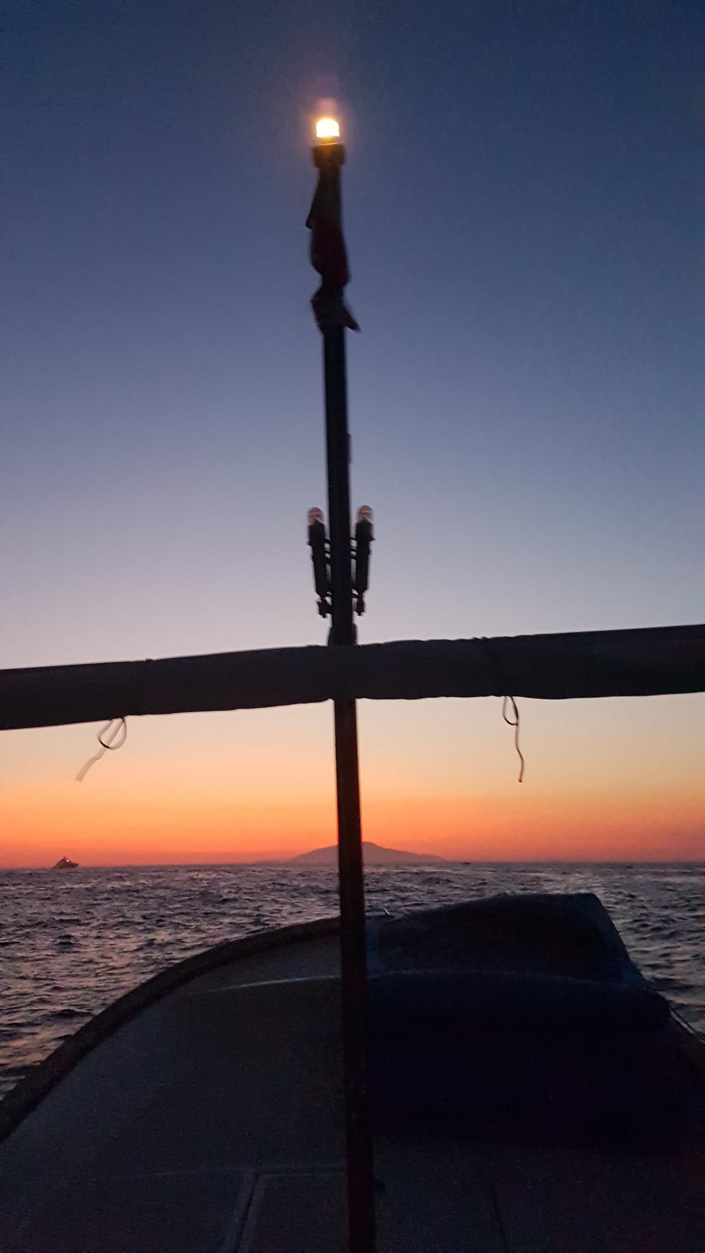 Capri Sunset & Night Experience Heading to the Coast and Positano