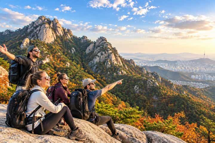 Private Mt.Bukhansan Hiking Tour with Korean Sauna Experience