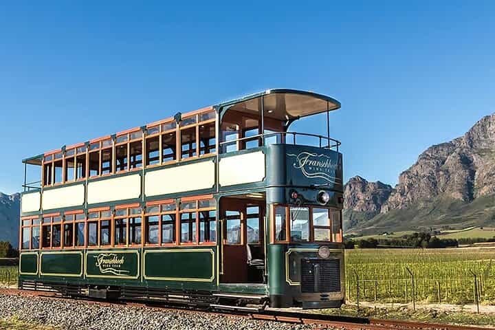 Full-Day Franschhoek Hop On Hop Off Wine Tram Tour from Cape Town