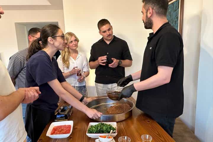 Historic Dish (Çiğköfte) Cooking & Dining w/Music at Local Home