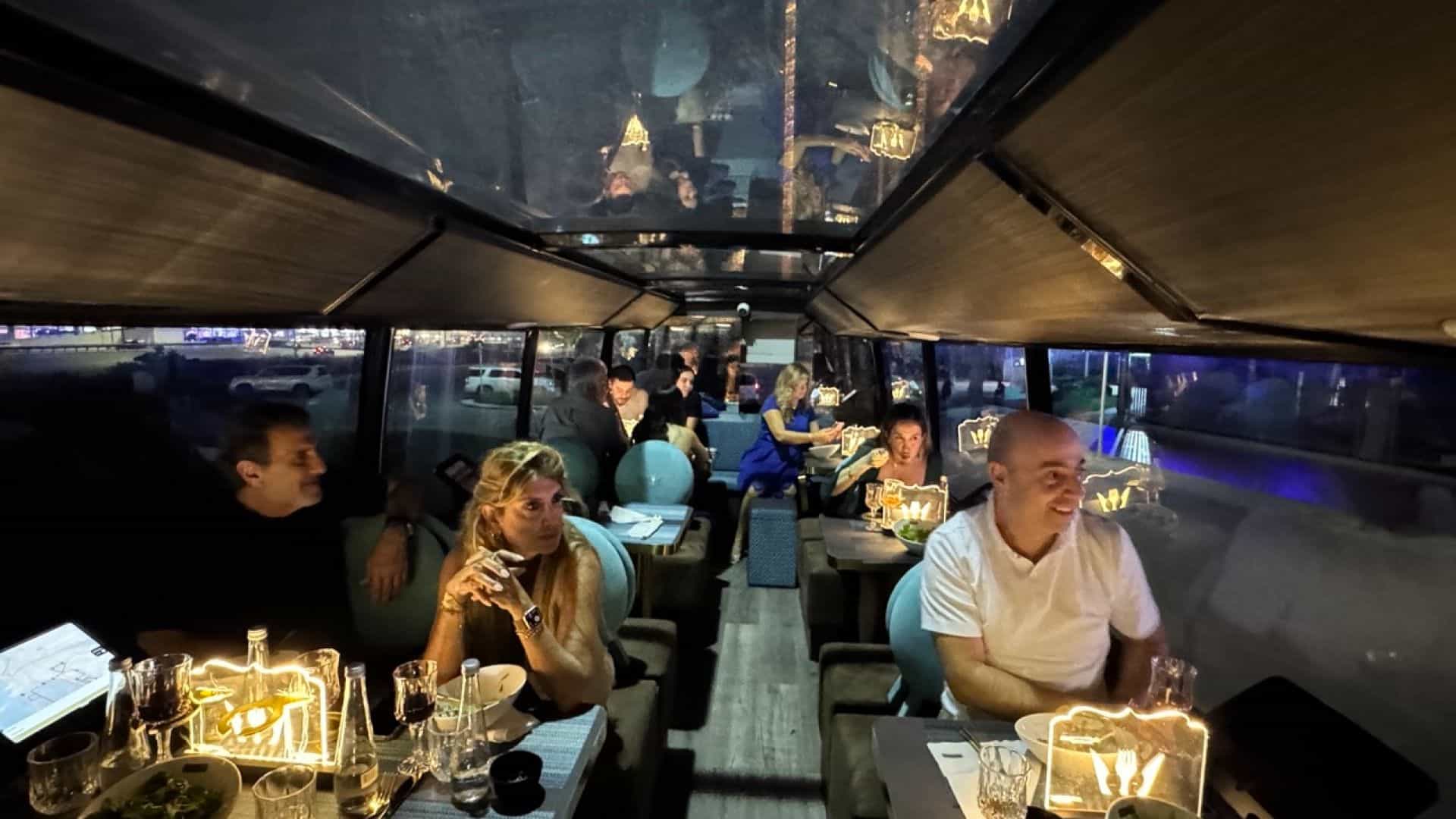 DUBAI : BusTronomy Dubai: Fine Dining Panoramic Tour