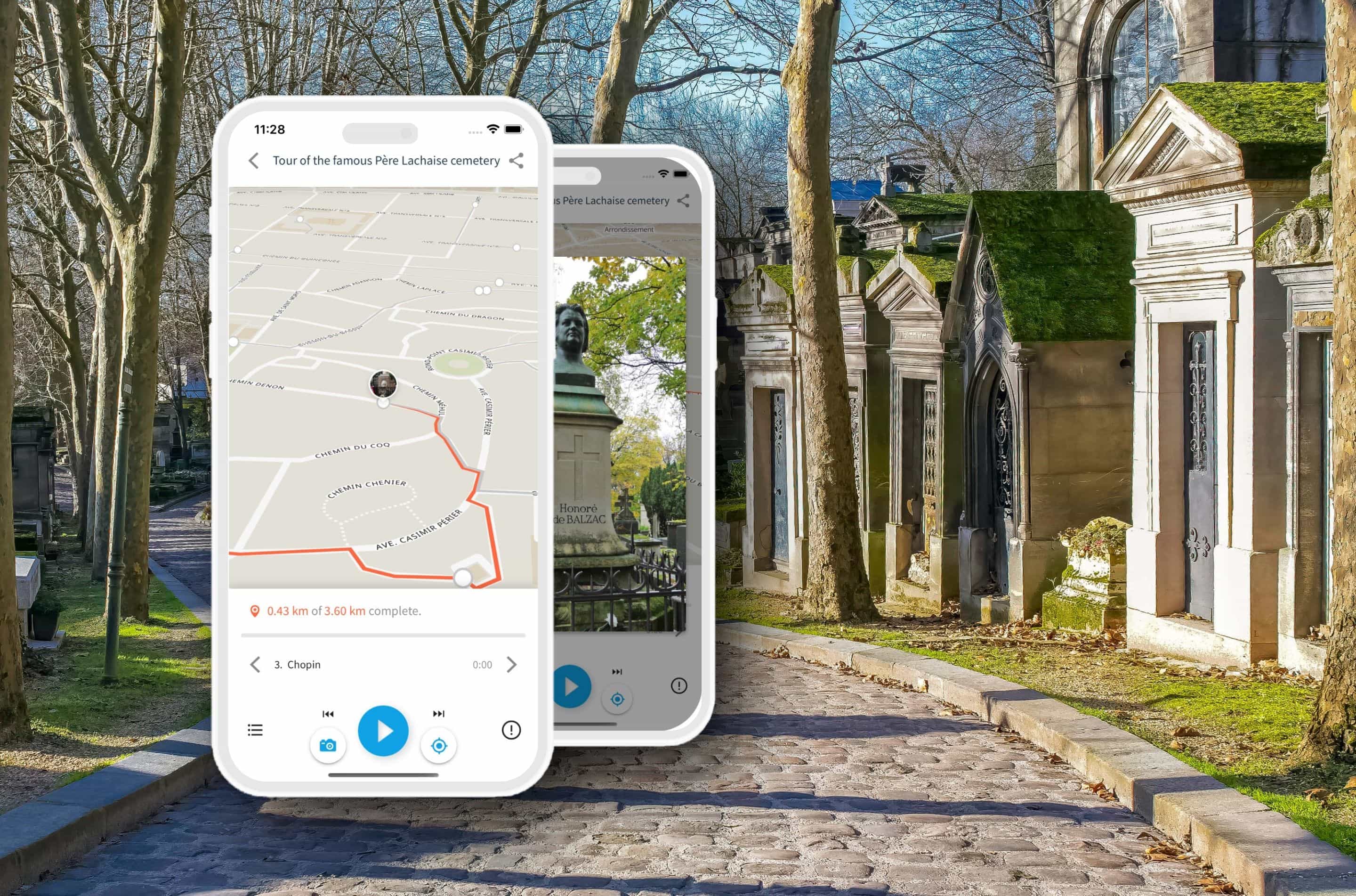 Père-Lachaise Cemetery Paris: audio tour of celebrity graves