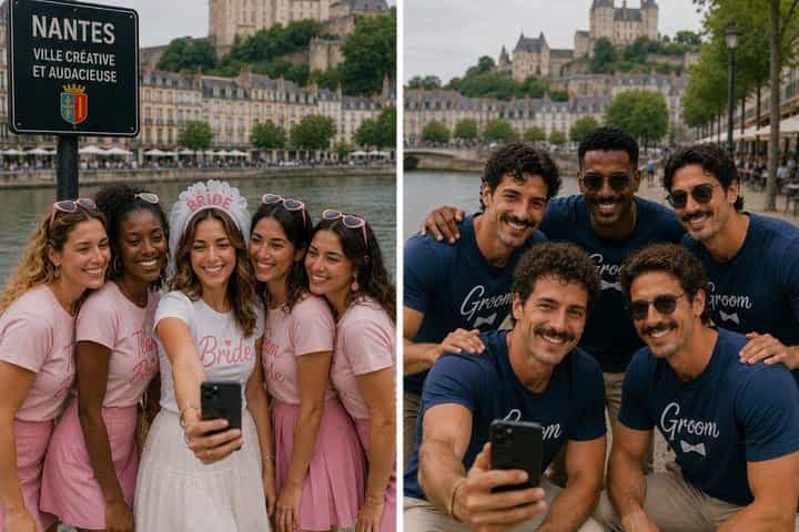 Nantes Challenges EVG EVJF City Challenge team