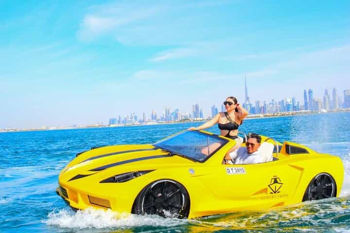 Jet Car Experience Dubai With Burj Al Arab Views