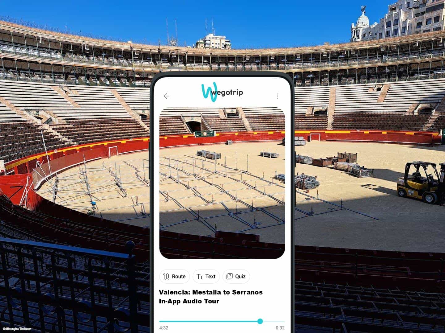 Valencia: Mestalla to Serranos In-App Audio Tour