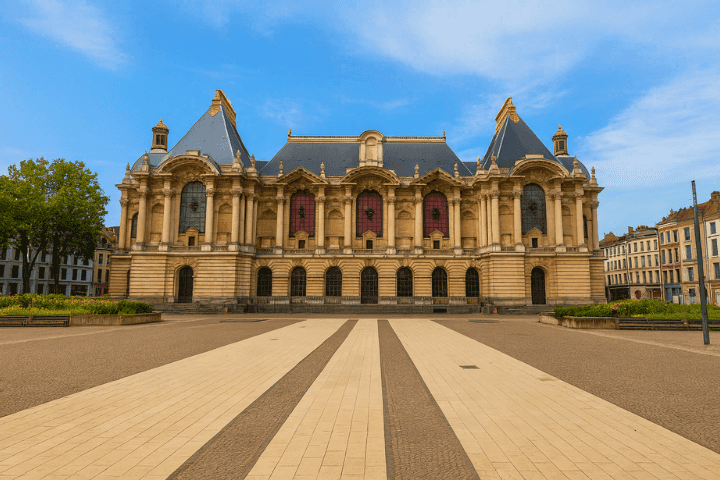 Lille UNESCO sites Self-Guided Walking Tour with an APP