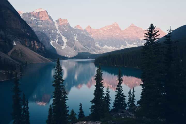 Moraine Lake, Lake Louise, Emerald& Peyto Lake 4 lakes from Banff