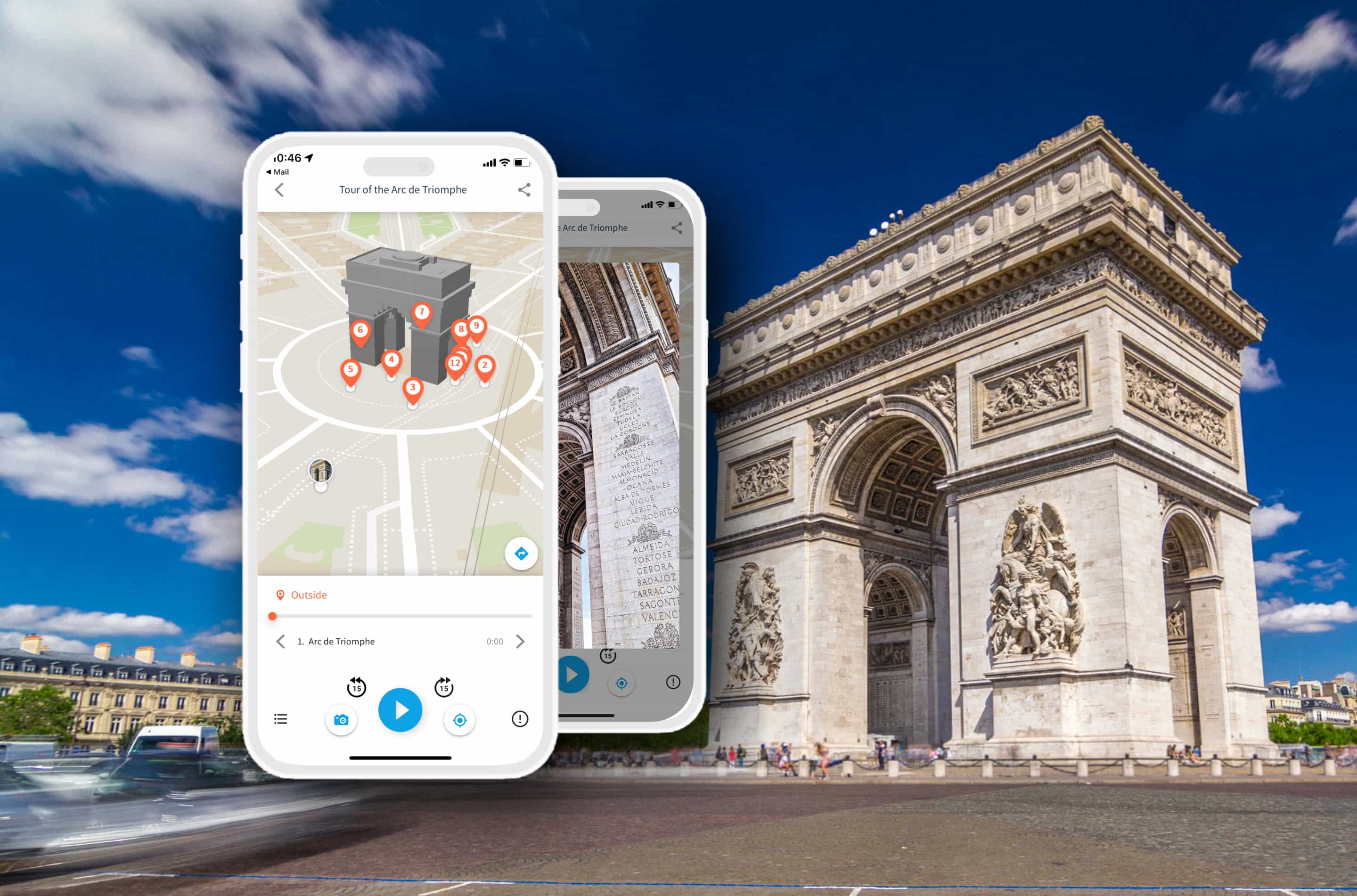 Paris, Arc de Triomphe: tour with audio guide