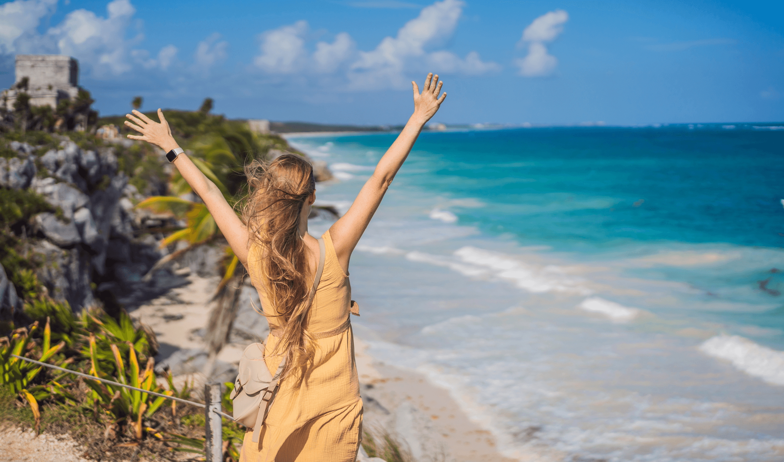 From Cancun: Tulum Cenote and Playa del Carmen ECO